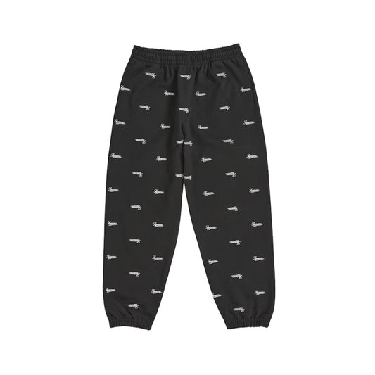 Supreme Repeat Script Sweatpant Black [USED] - S (Used)