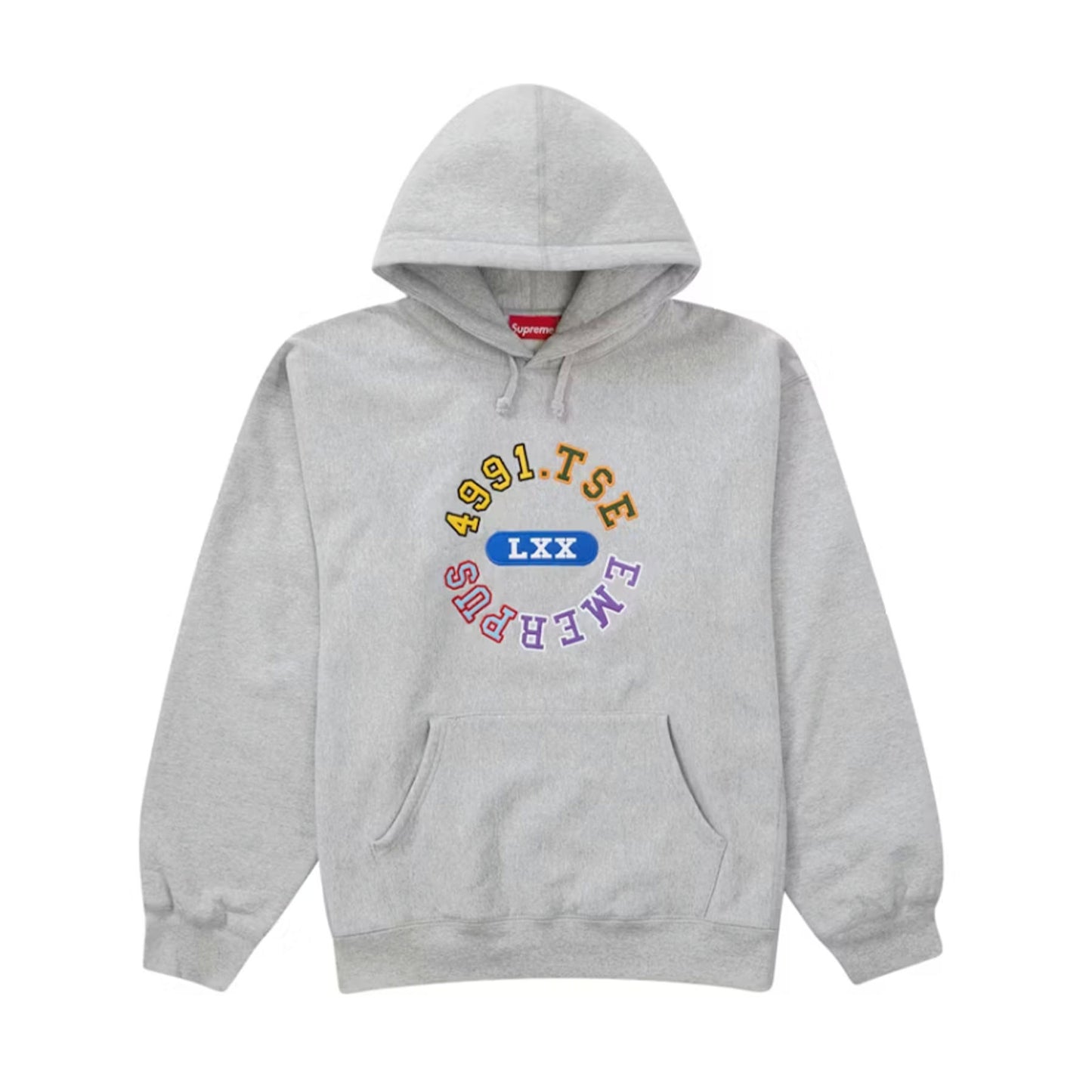 Supreme Reverse Hooded Sweatshirt Heather Grey [USED] - L (Used)