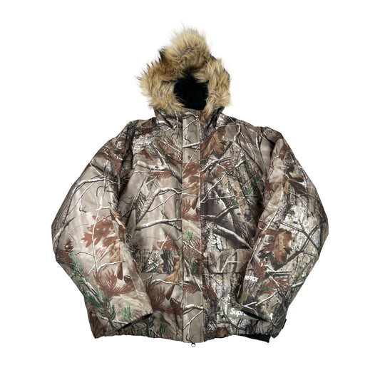 Supreme 2-in-1 GORE-TEX Parka + Reversible 700-Fill Down Liner Jacket Realtree AP Camo [USED] - L (Used)