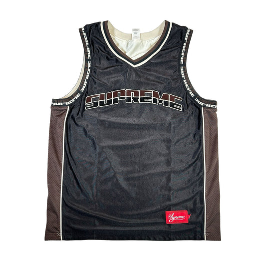 Supreme Reversible Basketball Jersey Black [USED] - M (Used)