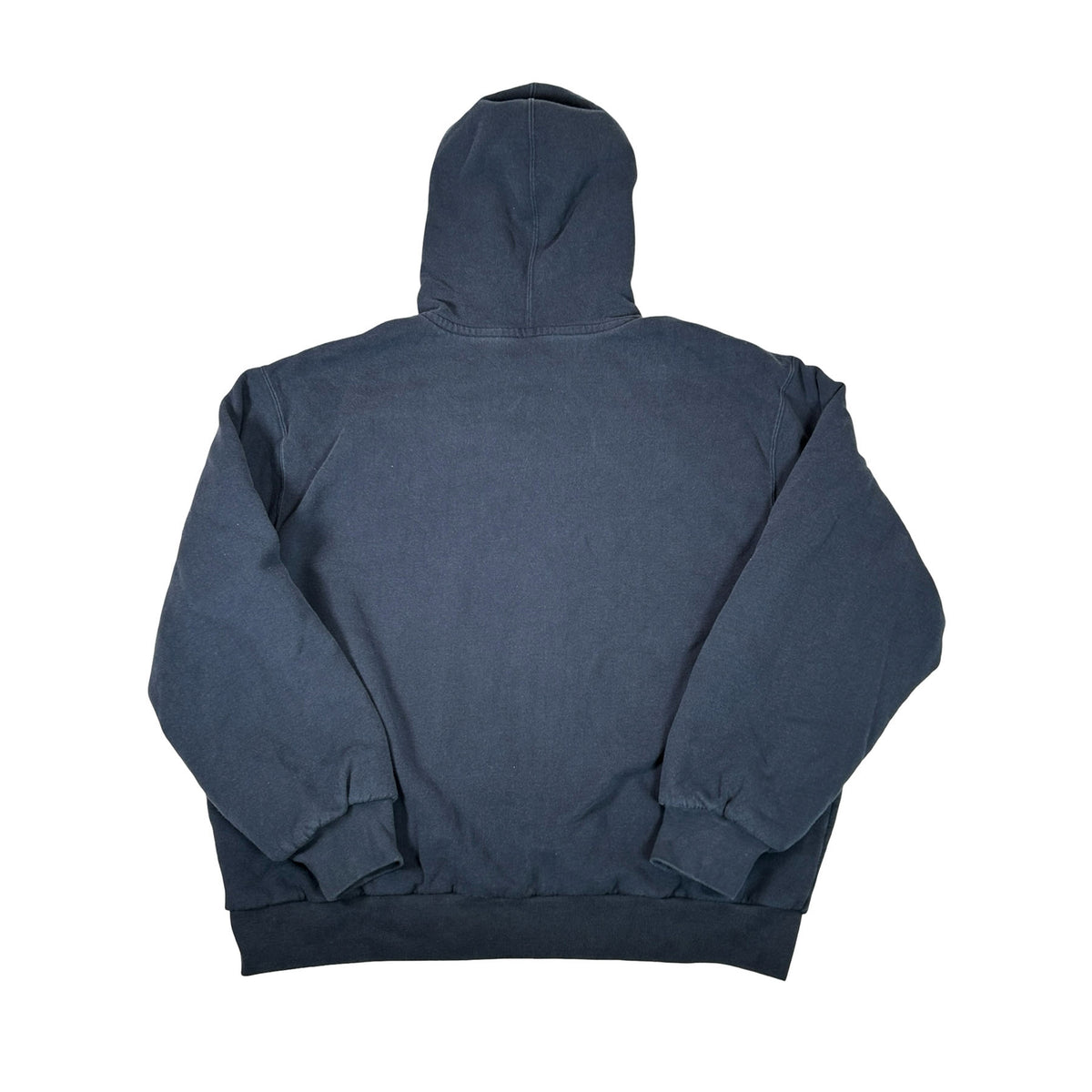 Supreme Reversible Work Zip Up Hooded Sweatshirt Navy [USED] - L (Used)