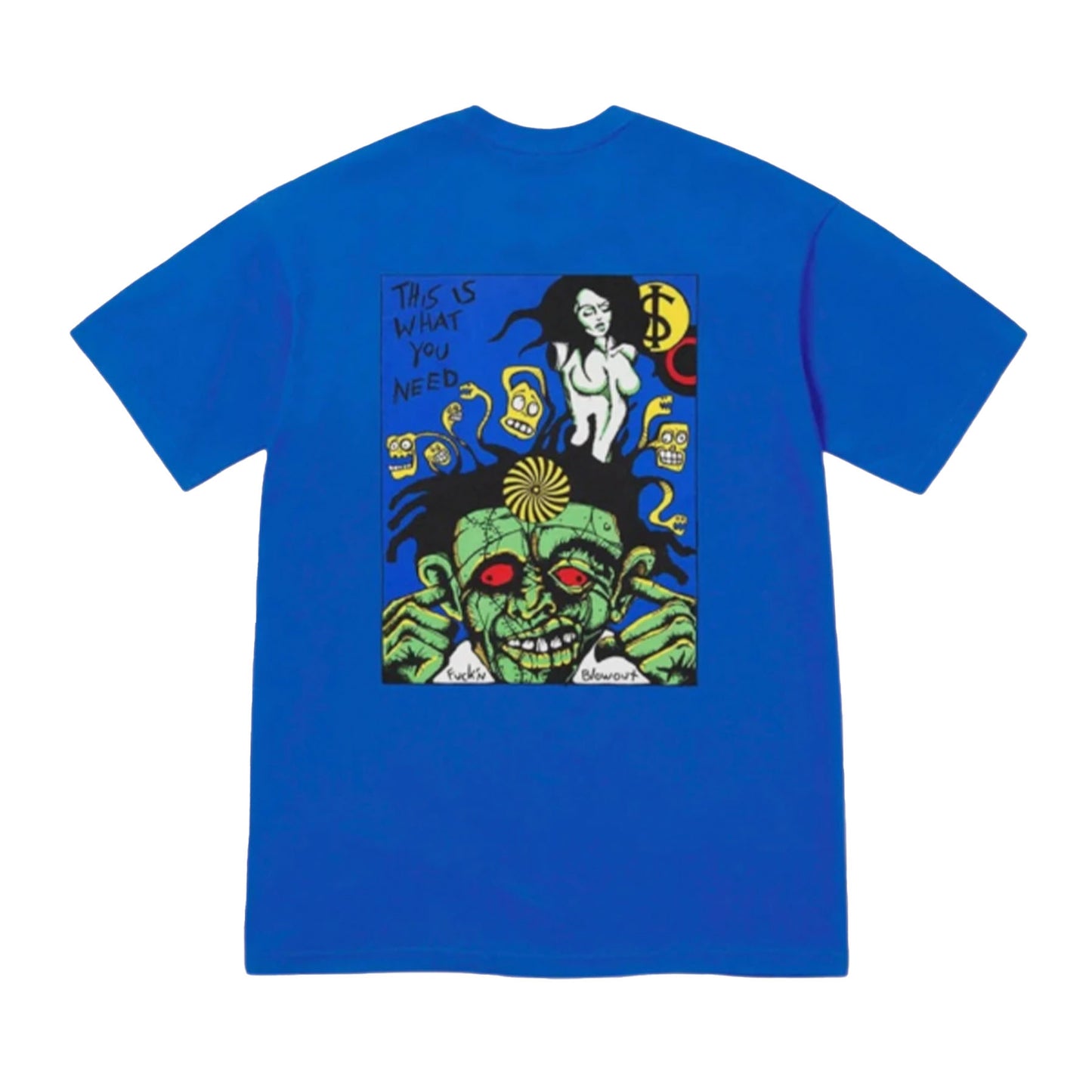 Supreme Rob Zombie 2025 Royal Blue T-Shirt