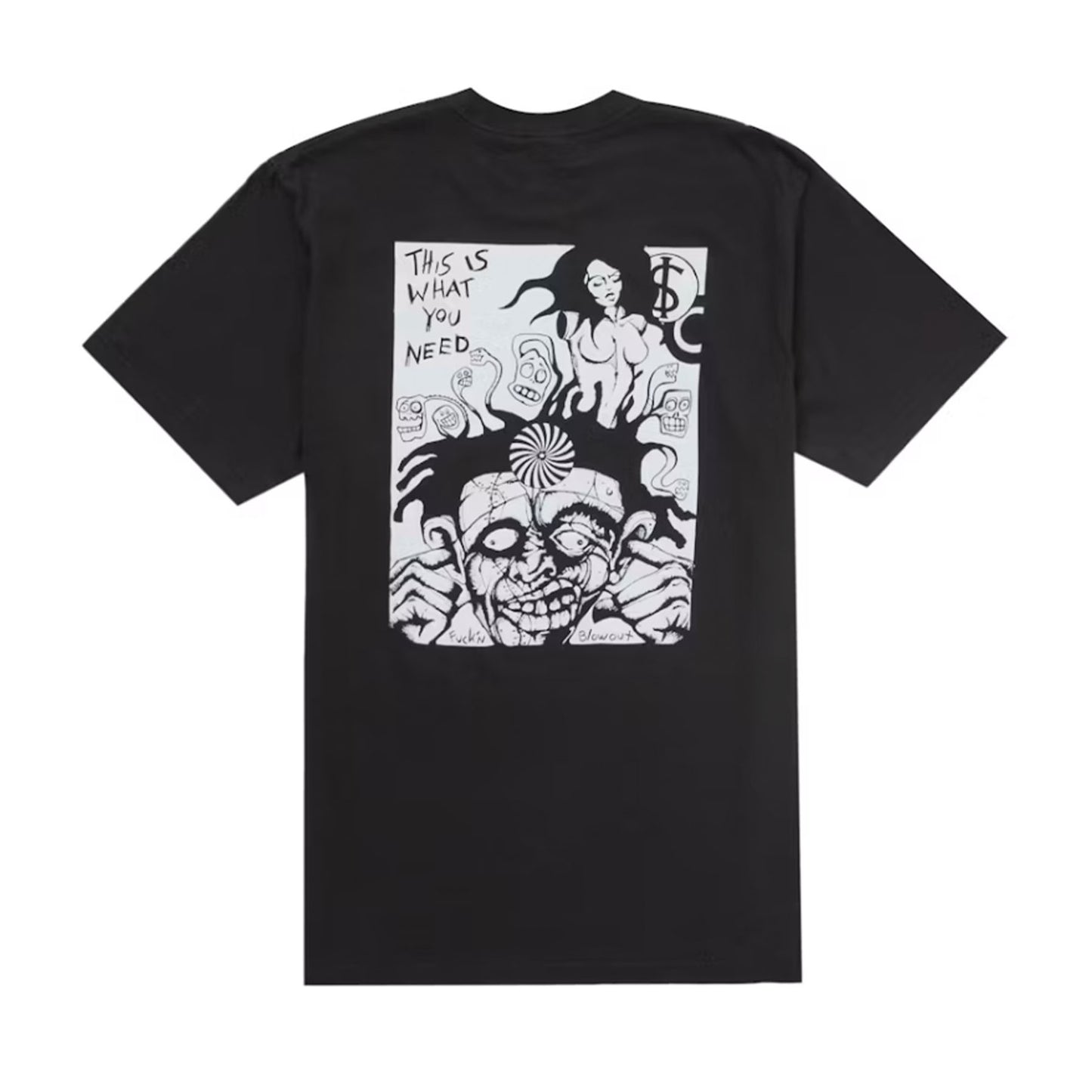 Supreme Fuckin Blowout Tee Black