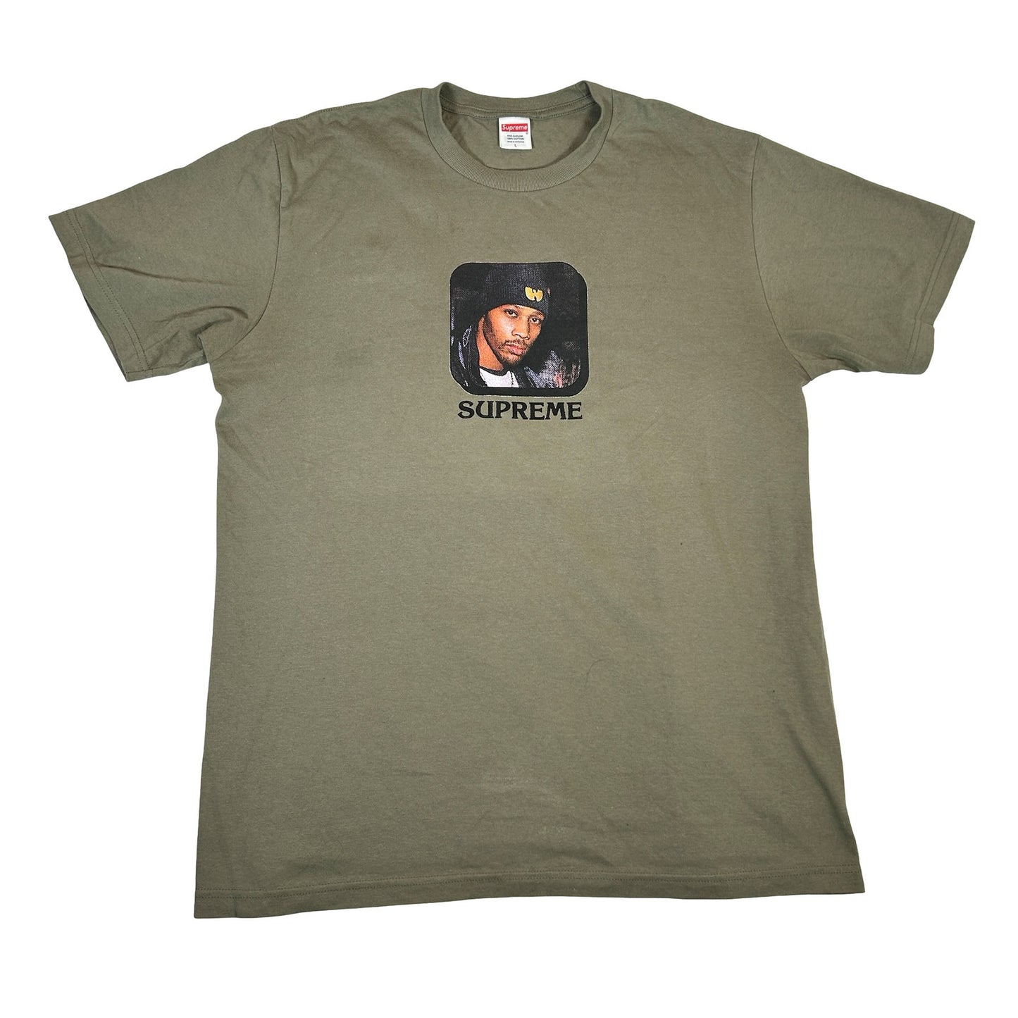 Supreme Wu-Tang Clan RZA Tee Light Olive [USED] - L (Used)