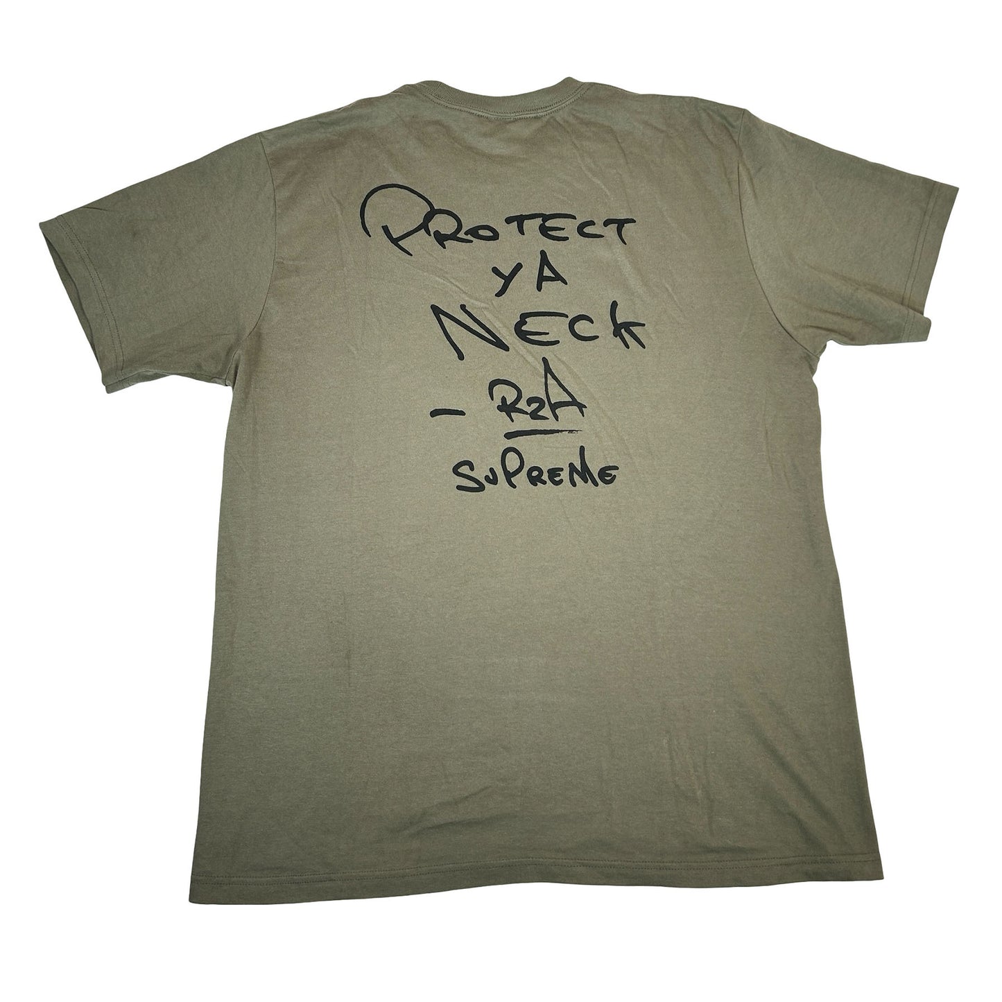 Supreme Wu-Tang Clan RZA Tee Light Olive [USED] - L (Used)
