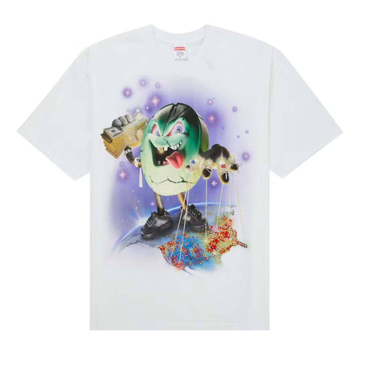 Supreme SALEM S/S Top White
