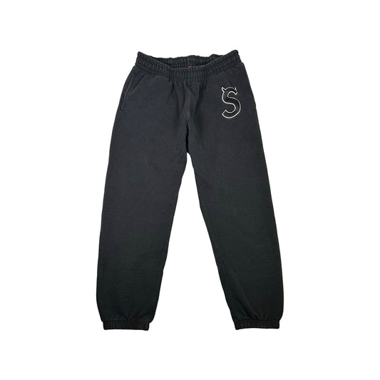 Supreme S Logo Sweatpant (FW22) Black [USED] - M (Used)