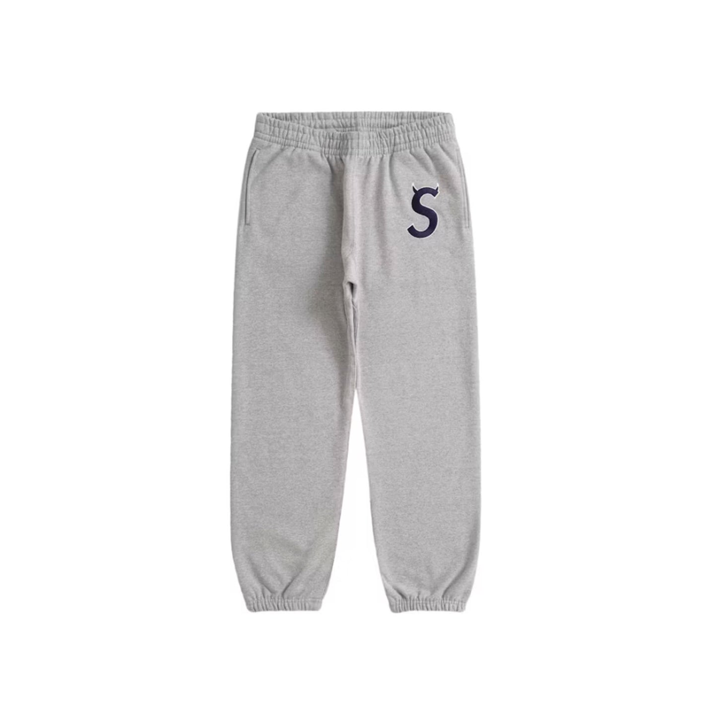 Supreme S Logo Sweatpant (FW22) Heather Grey [USED] - L (Used)