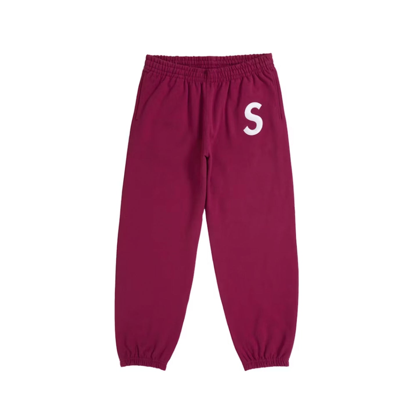 Supreme S Logo Sweatpant (FW25) Red [USED] - S (Used)