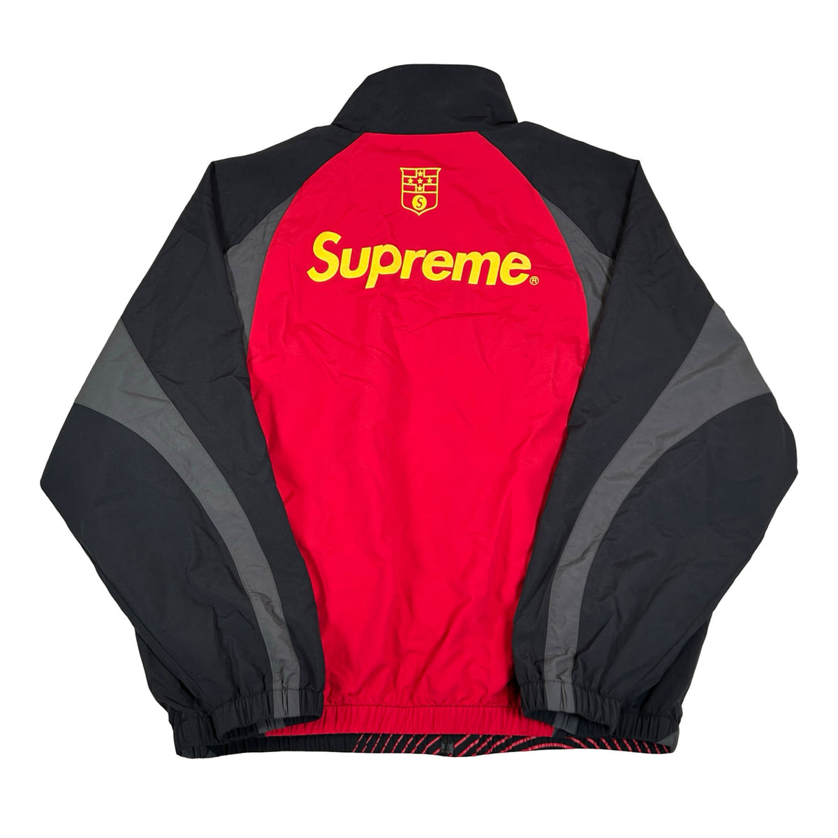 Supreme S Logo Track Jacket (FW24) Black [USED] - L (Used)