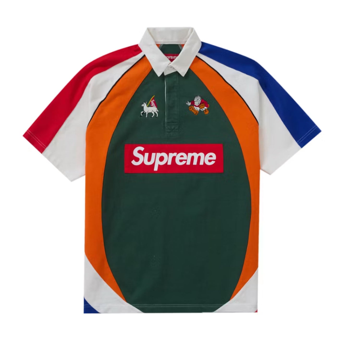 Supreme S/S Rugby Multicolor [USED] - L (Used)