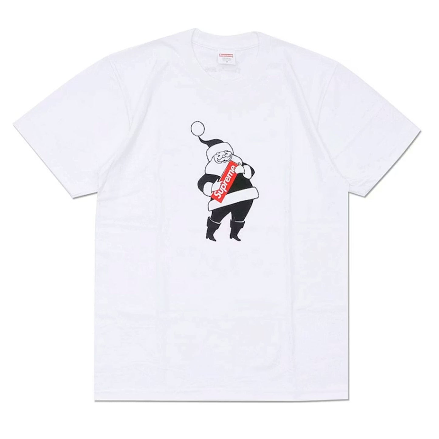 Supreme Santa Tee White [USED] - M (Used)