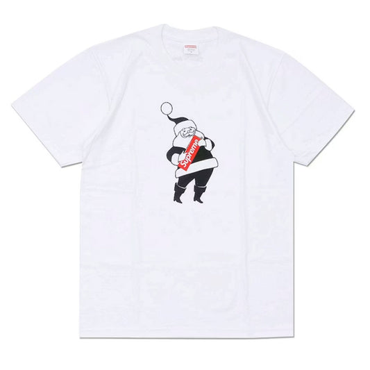 Supreme Santa Tee White [USED] - M (Used)