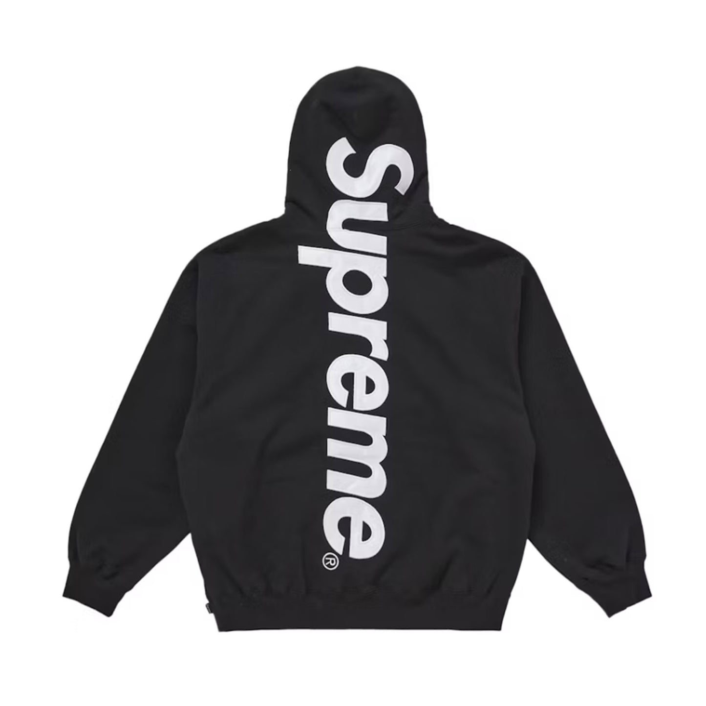 Supreme Satin Appliqué Hooded Sweatshirt (FW25) [USED] - M (Used)