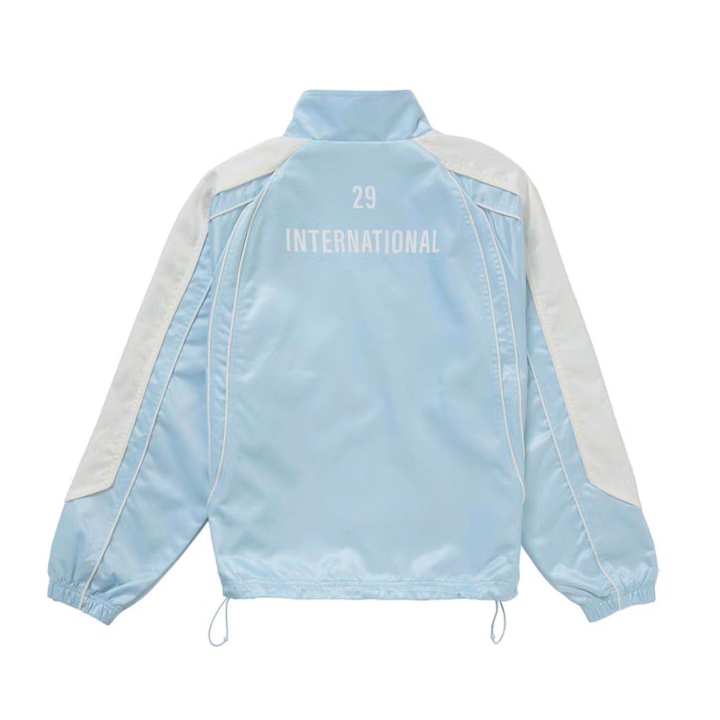 Supreme Satin Piping Pullover Light Blue [USED] - XL (Used)