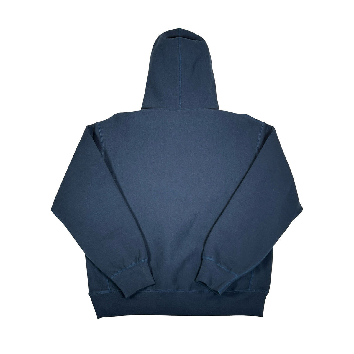 Supreme Embroidered Script Hooded Sweatshirt Navy [USED] - M (Used2)