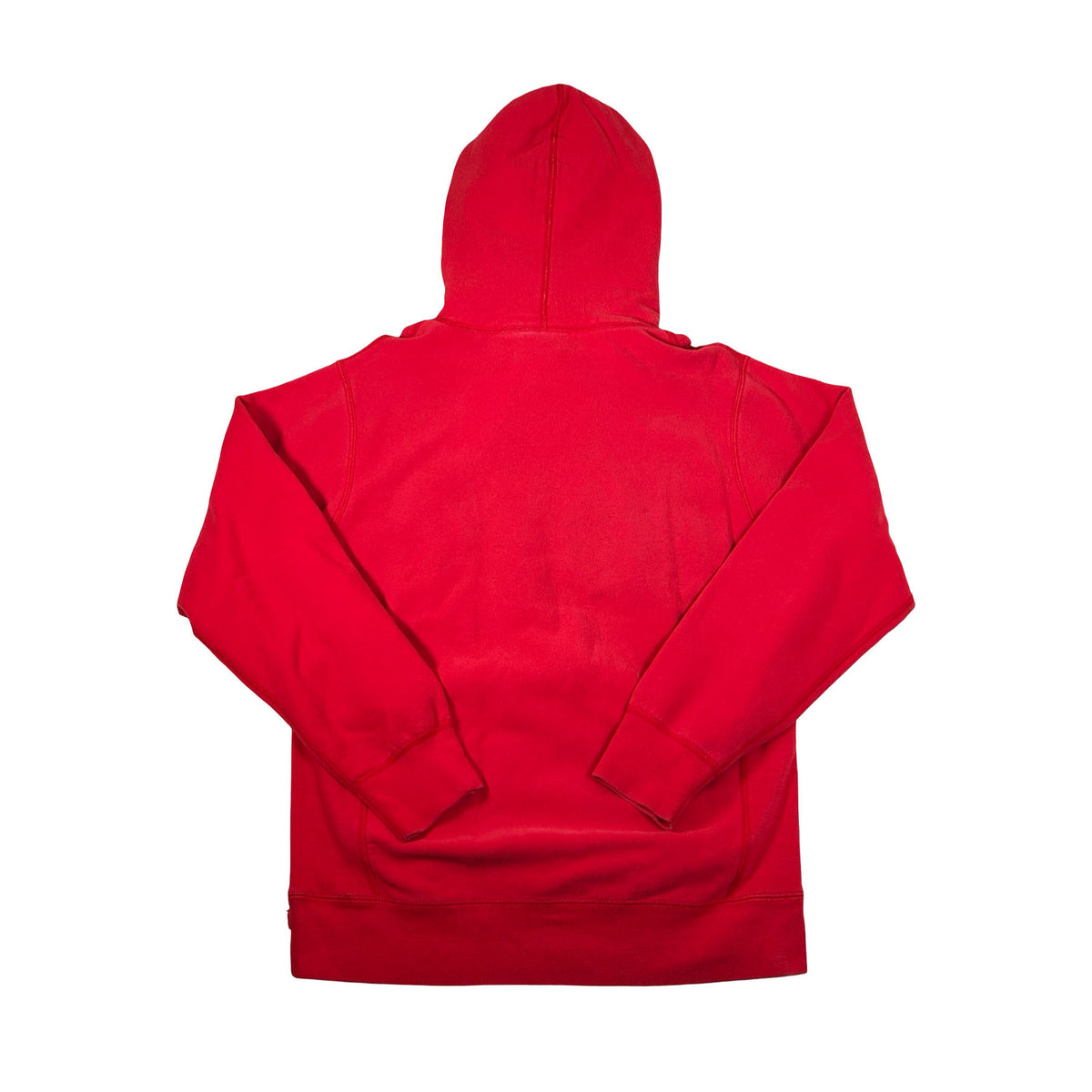 Supreme Studded Leather Script Hooded Sweatshirt [USED] - L (Used)