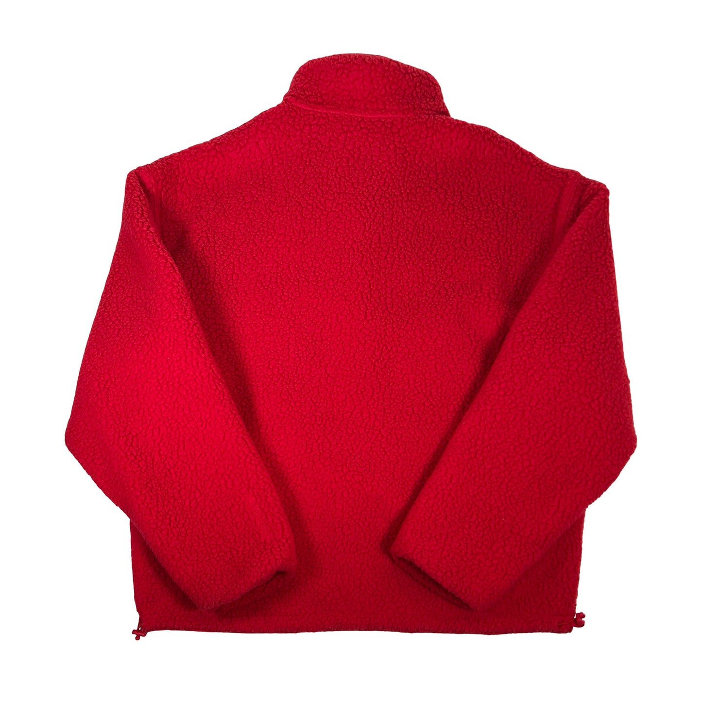 Supreme Polartec Shearling Reversible Pullover Red FW23 [USED] - L (Used)