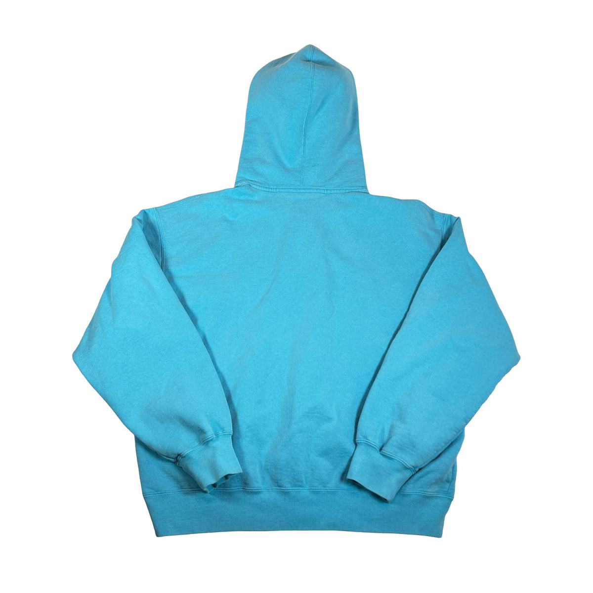 Supreme Small Box Zip Up Hooded Sweatshirt 'Light Blue' [USED] - M (Used)