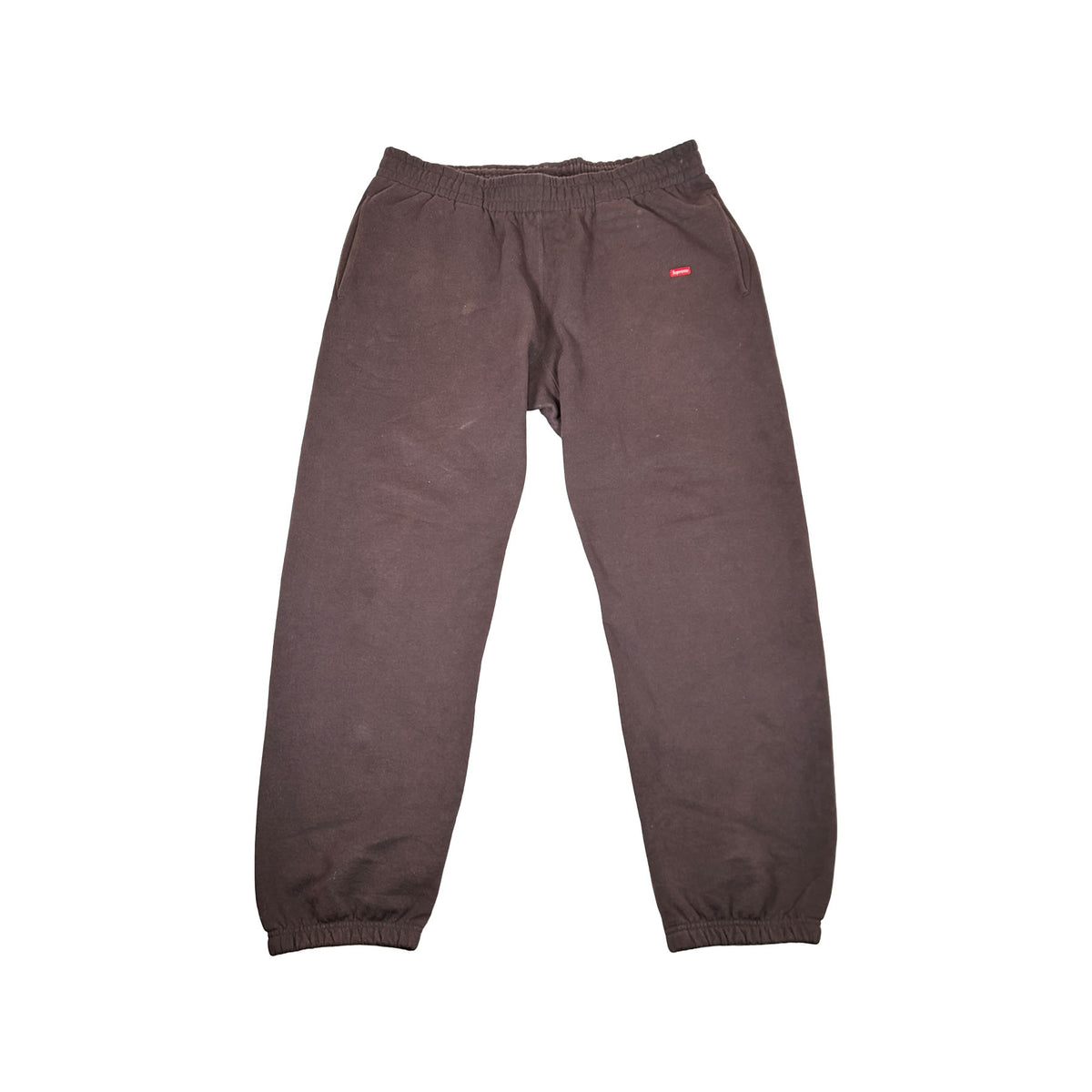 Supreme Small Box Sweatpant (FW25) Brown [USED] - L (Used)
