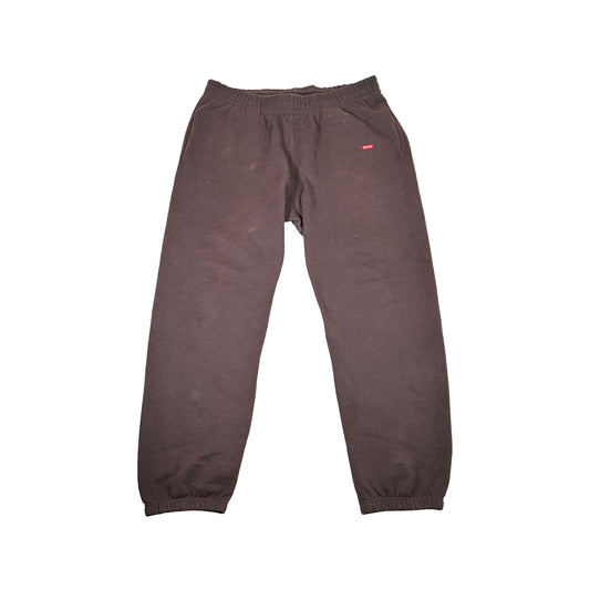 Supreme Small Box Sweatpant (FW25) Brown [USED] - L (Used)