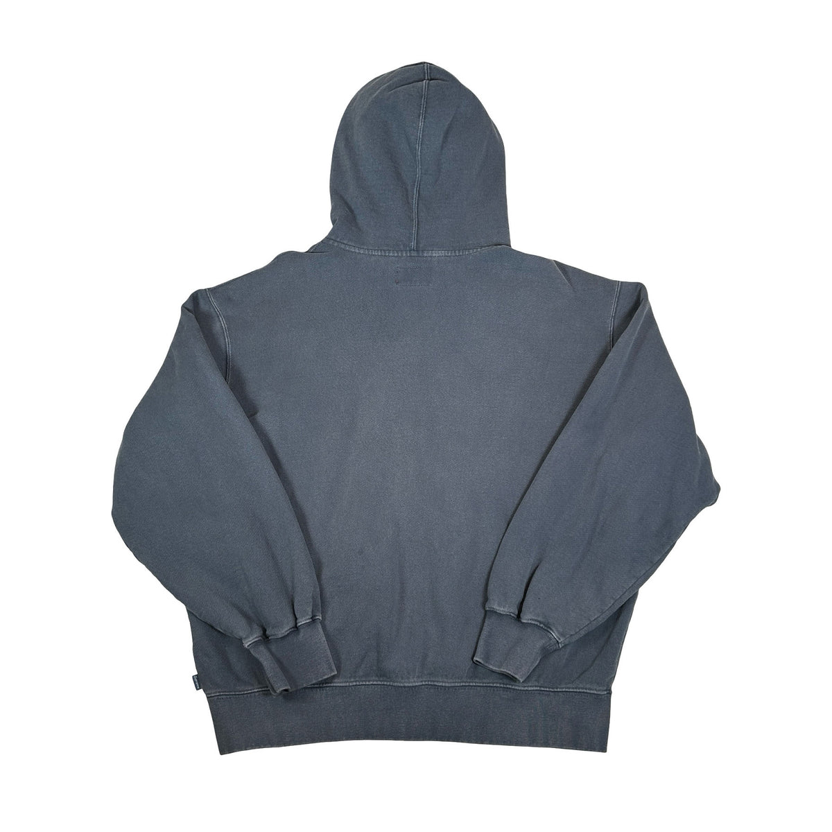 Supreme Overdyed Small Box Zip Up Hooded Sweatshirt Dark Slate [USED] - M (Used)