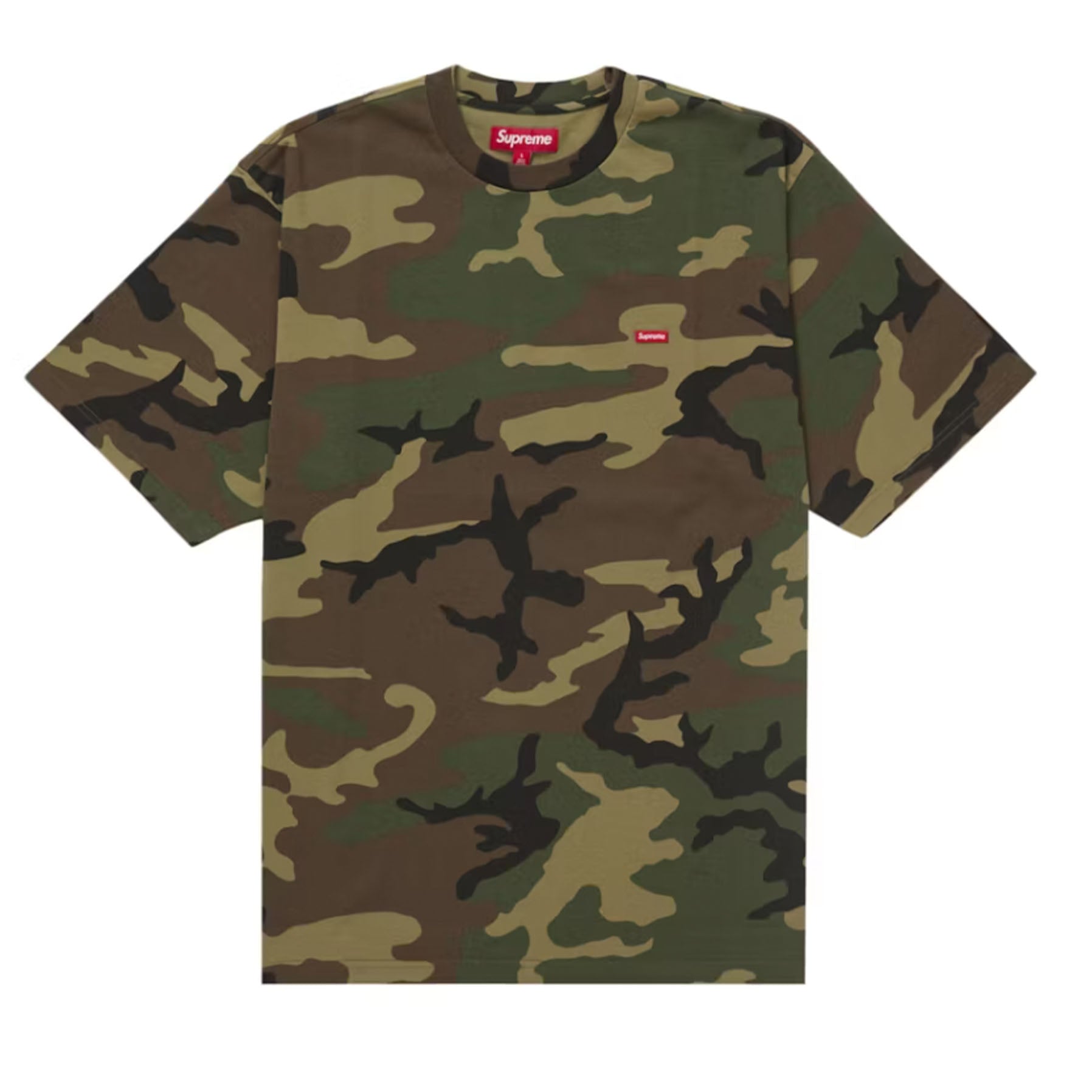 Supreme Small Box Tee (SS25) Camo [USED] - XL (Used) – DISTRICT ONE NY