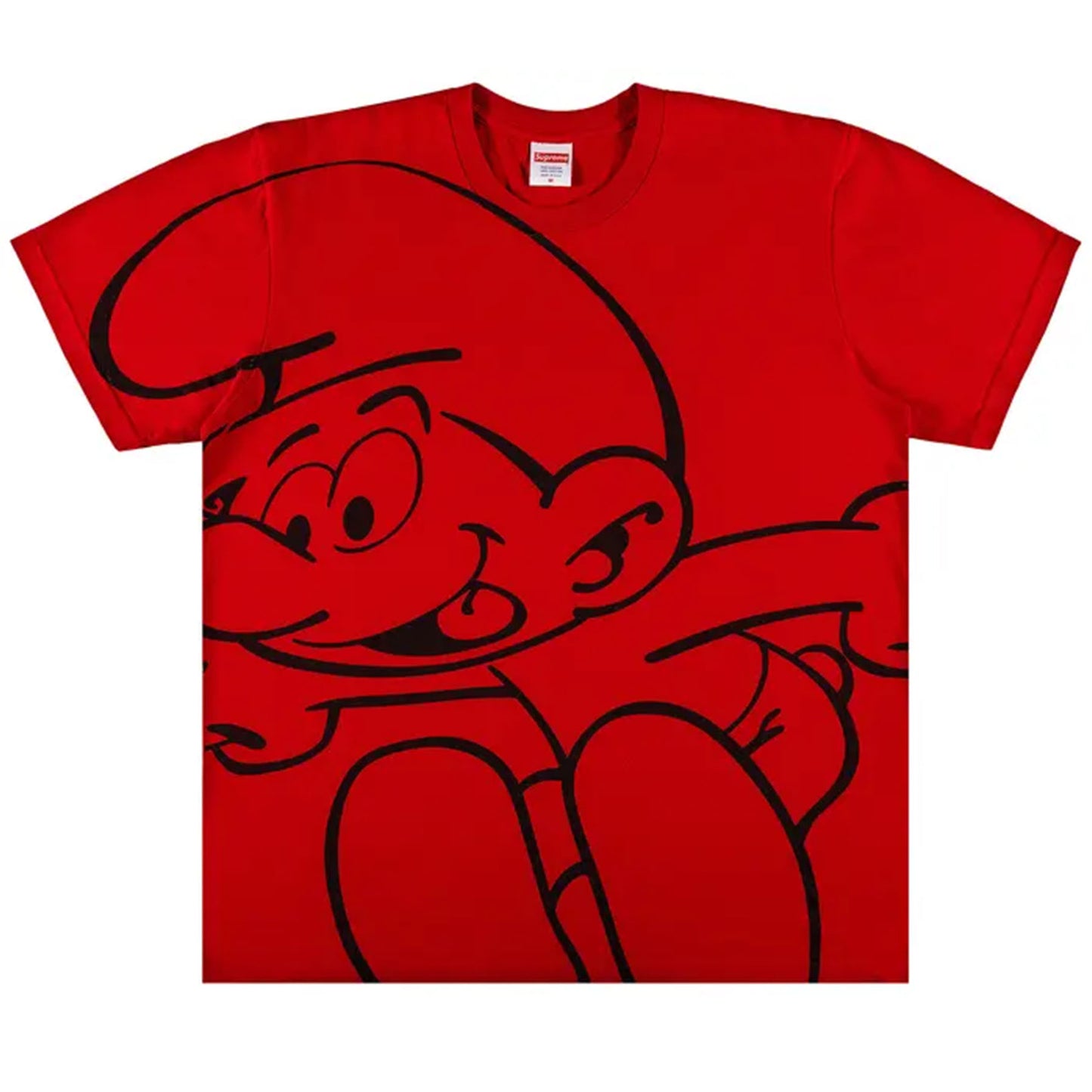 Supreme Smurfs Tee Red