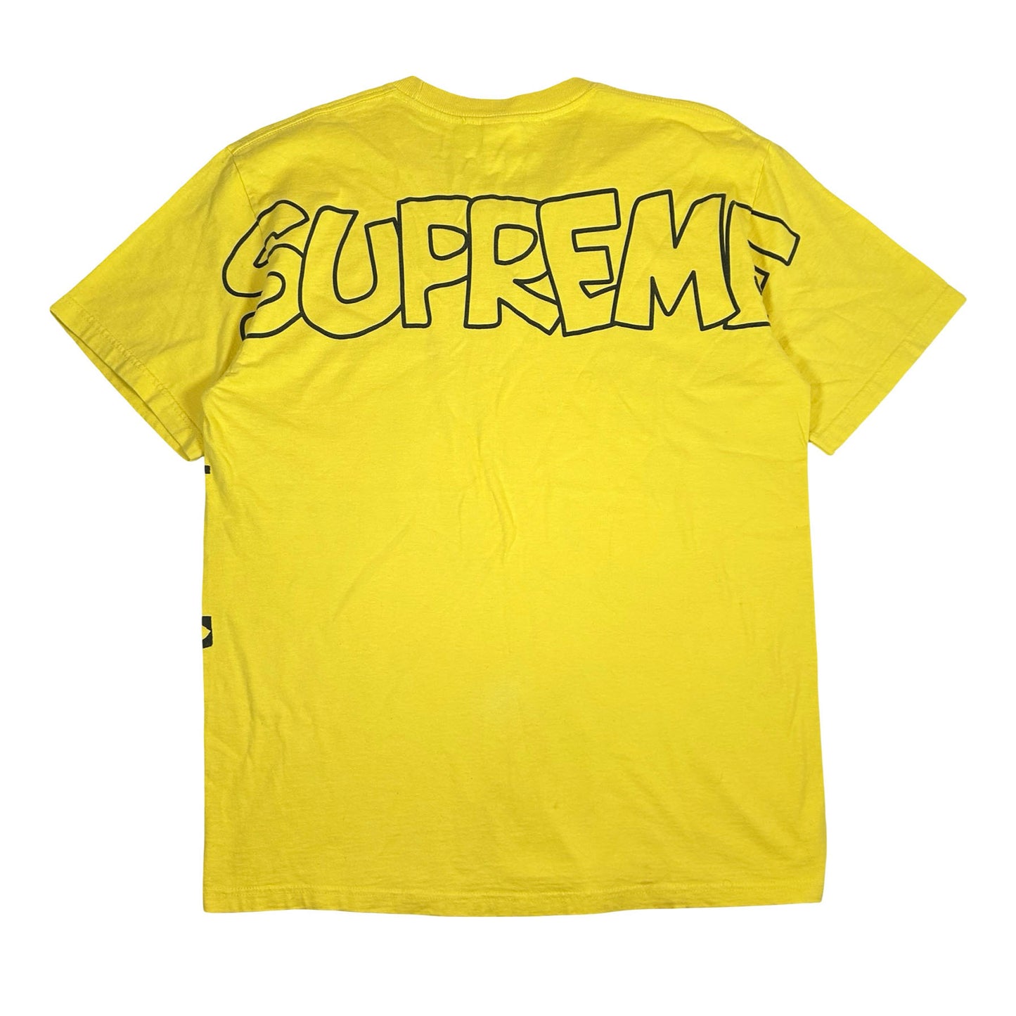 Supreme Smurfs Tee Yellow [USED] - M (Used)