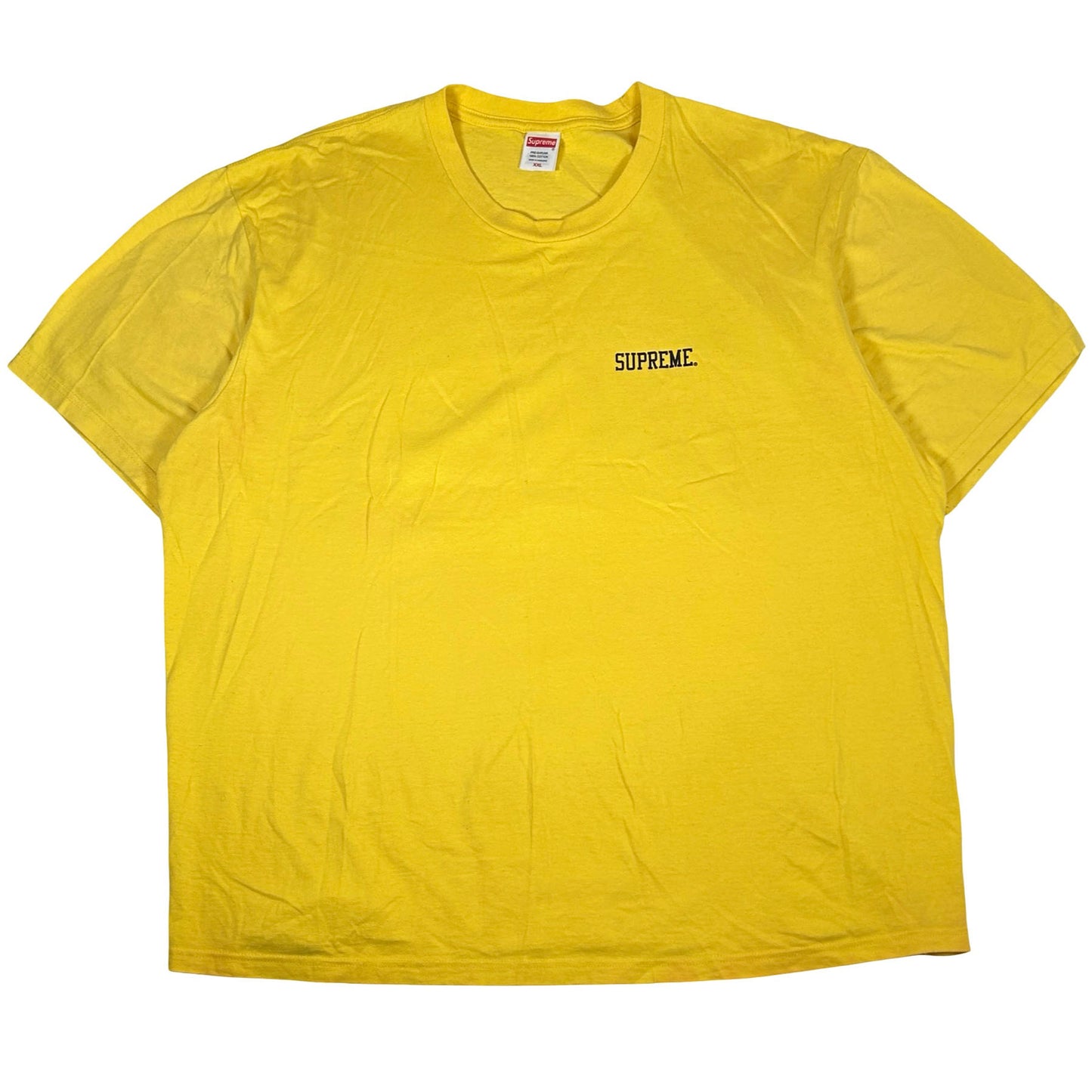 Supreme Dash Snow Tee (FW25) Yellow [USED] - XXL (Used)