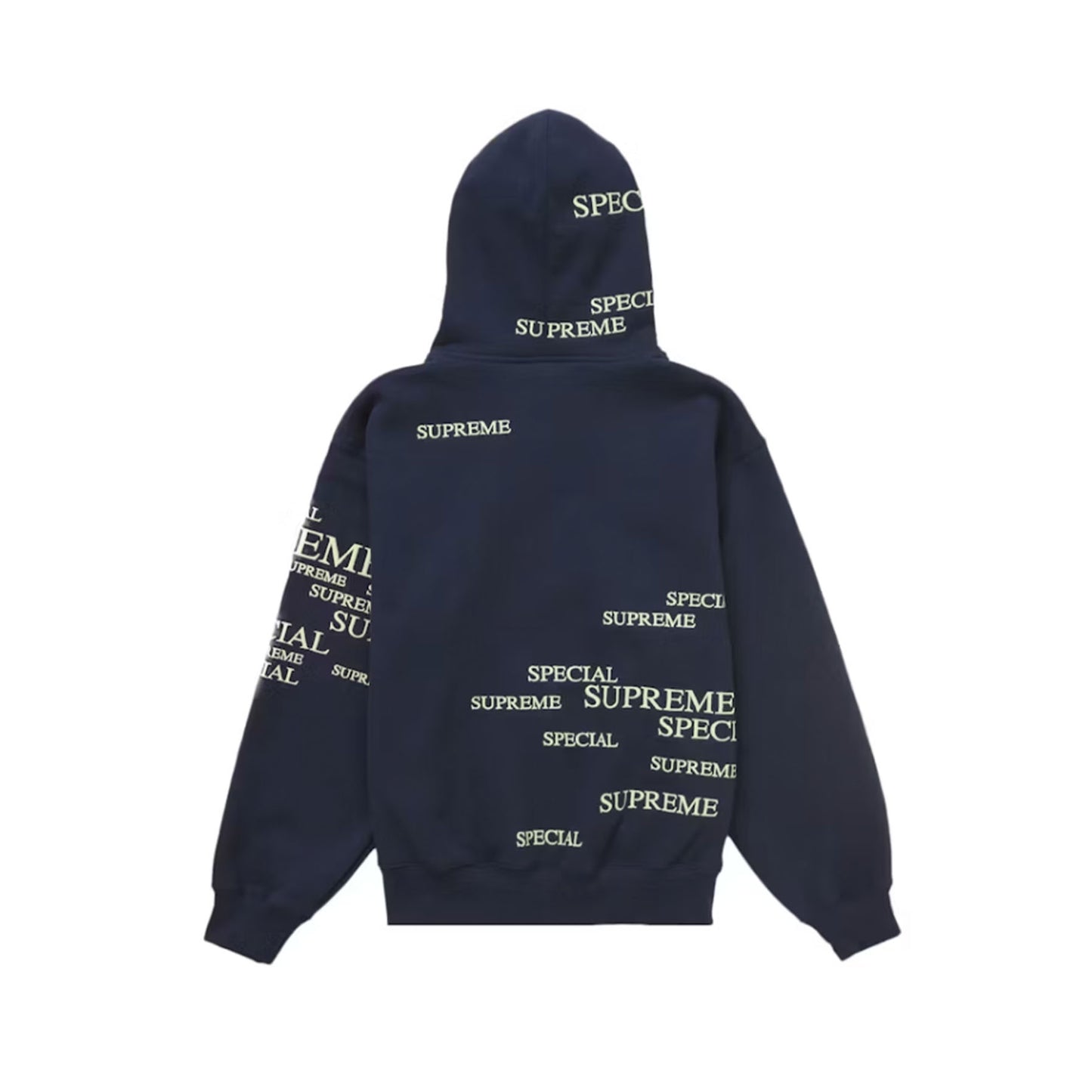 Supreme Special Zip Up Hooded Sweatshirt Navy [USED] - L (Used)