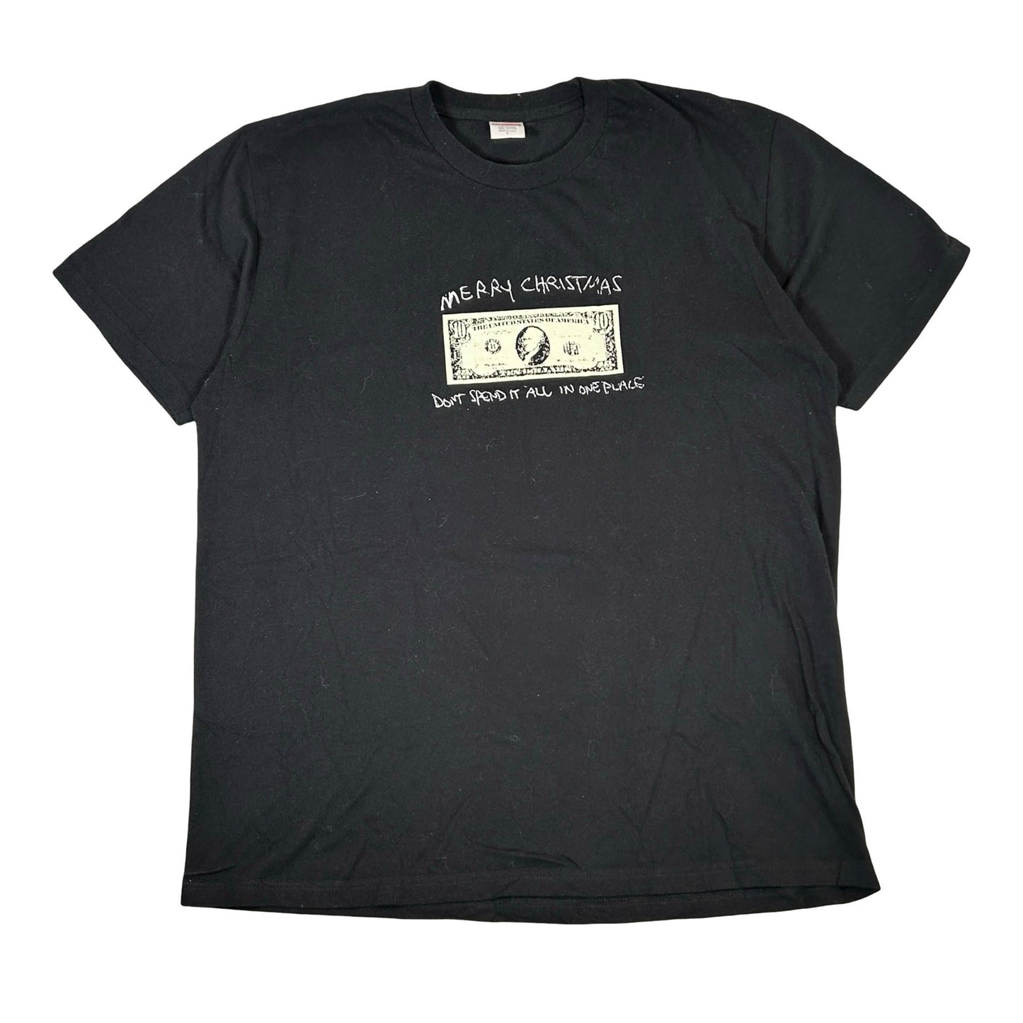Supreme Spend It tee black [USED] - L (Used)