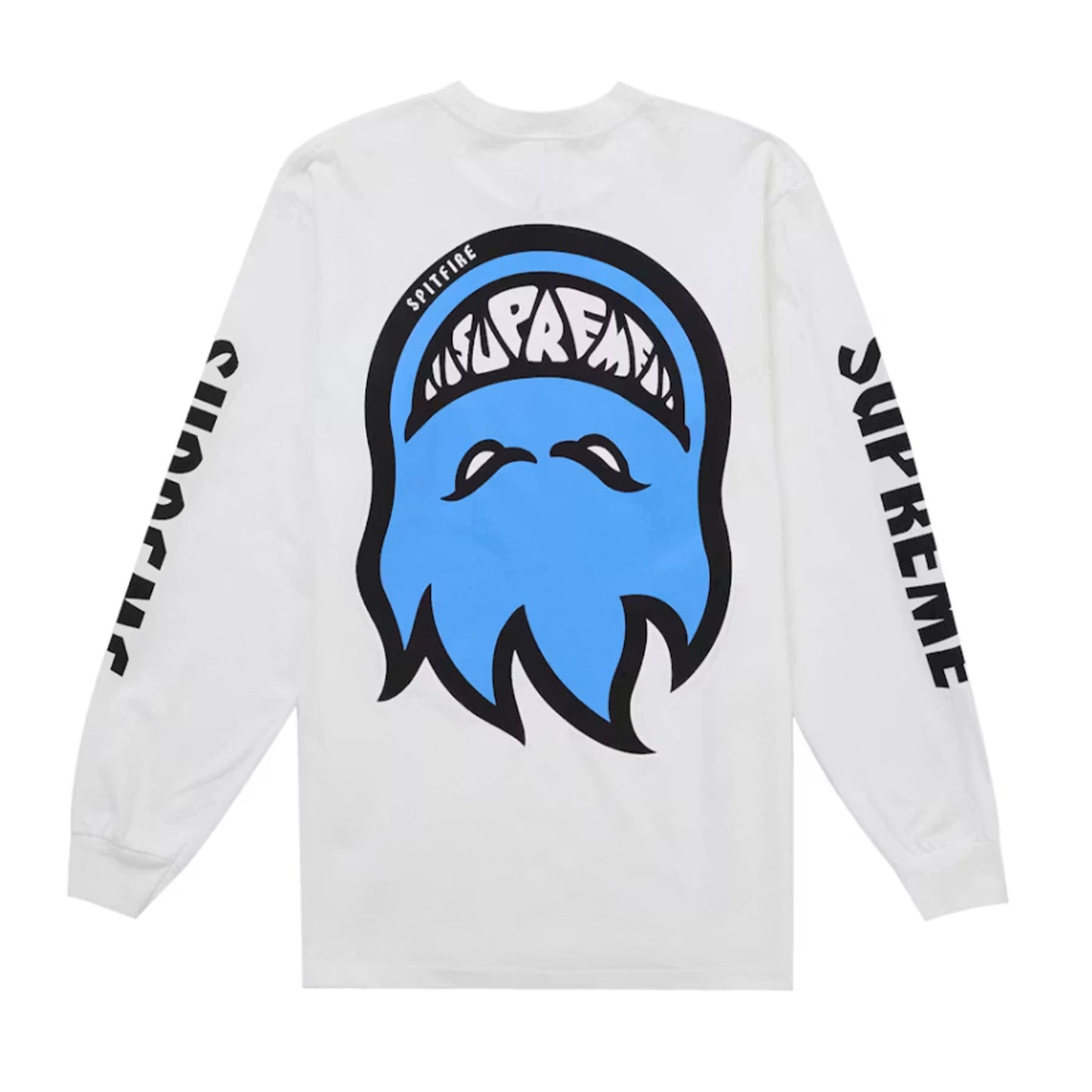 Supreme Spitfire Bighead L/S Tee White