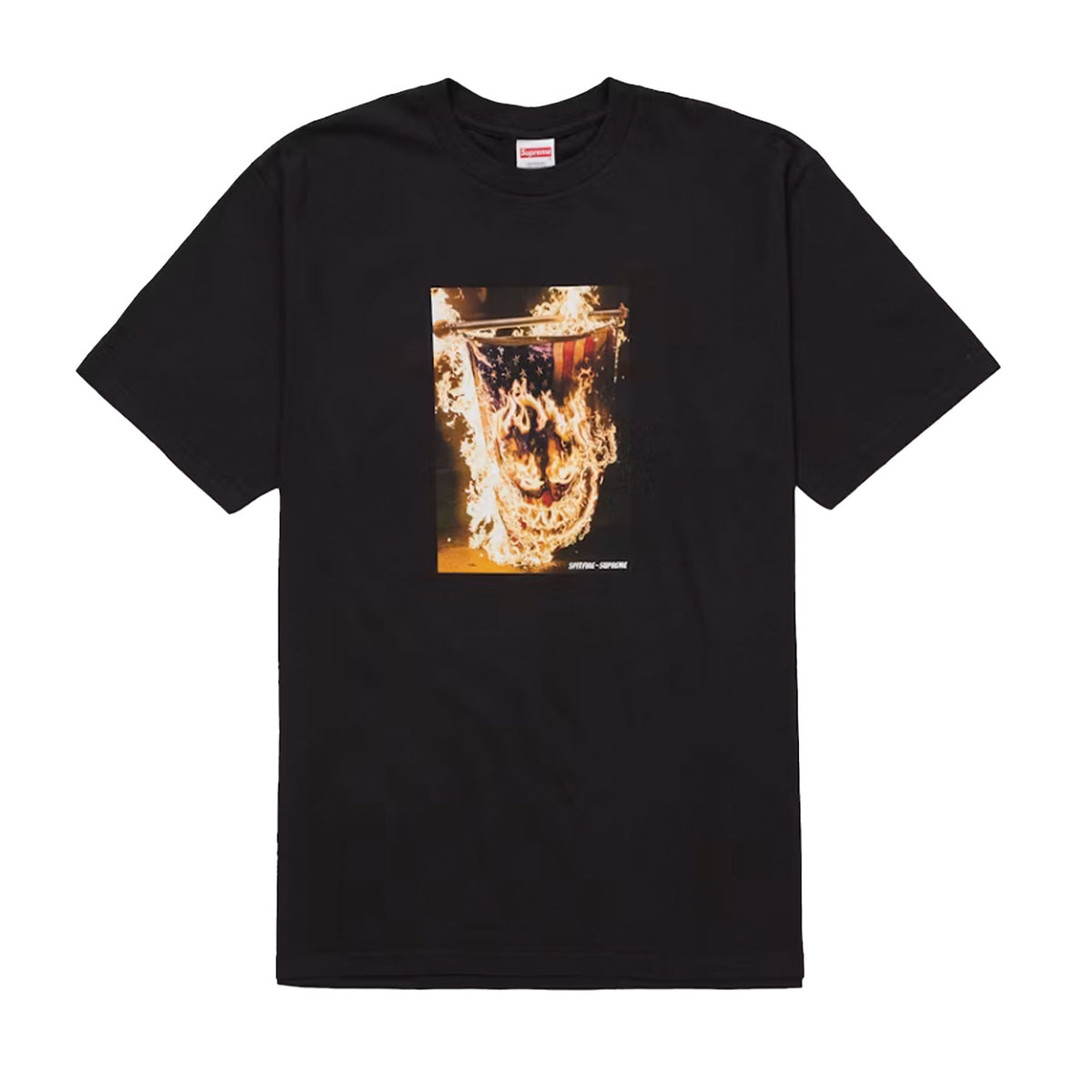 Supreme Spitfire Flag Tee Black