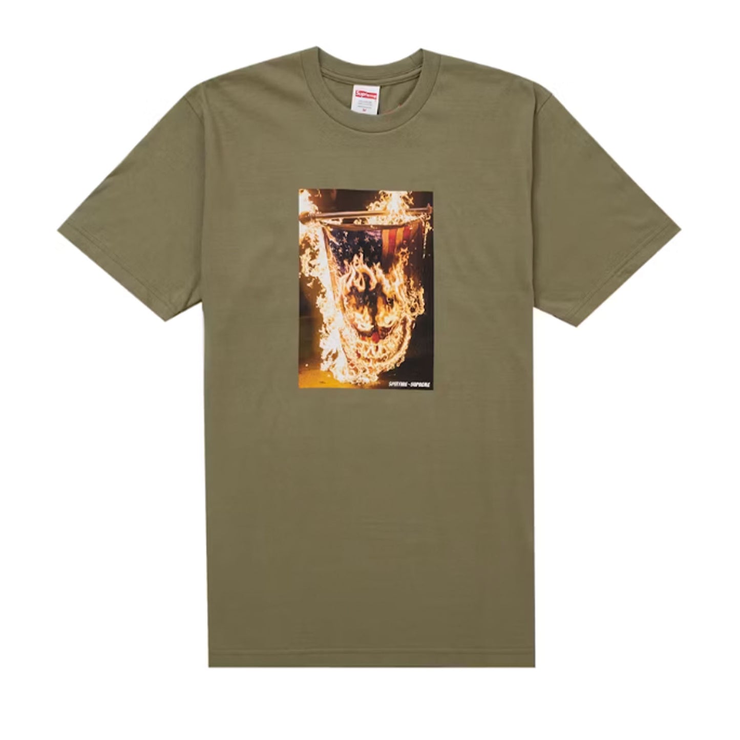 Supreme Spitfire Flag Tee Olive