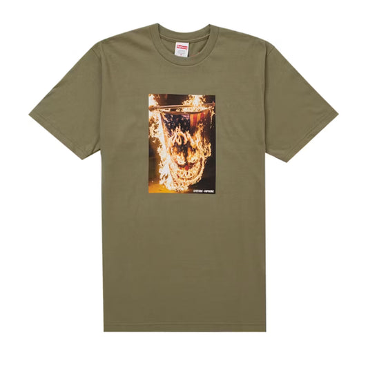 Supreme Spitfire Flag Tee Olive