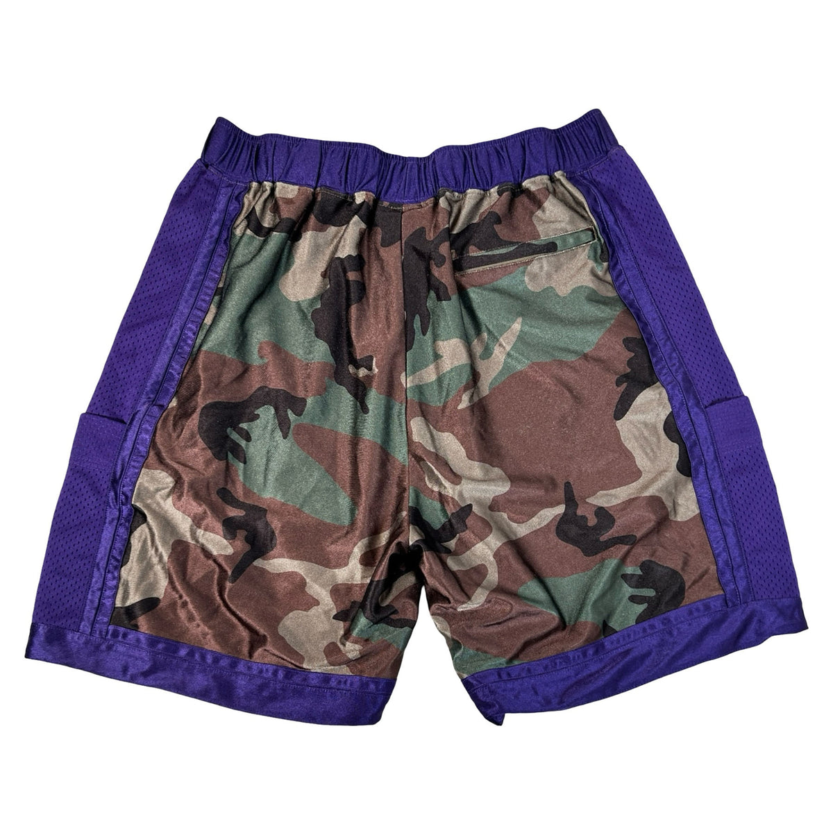 Supreme Side Pocket Basketball Short Woodland Camo [USED] - M (Used)