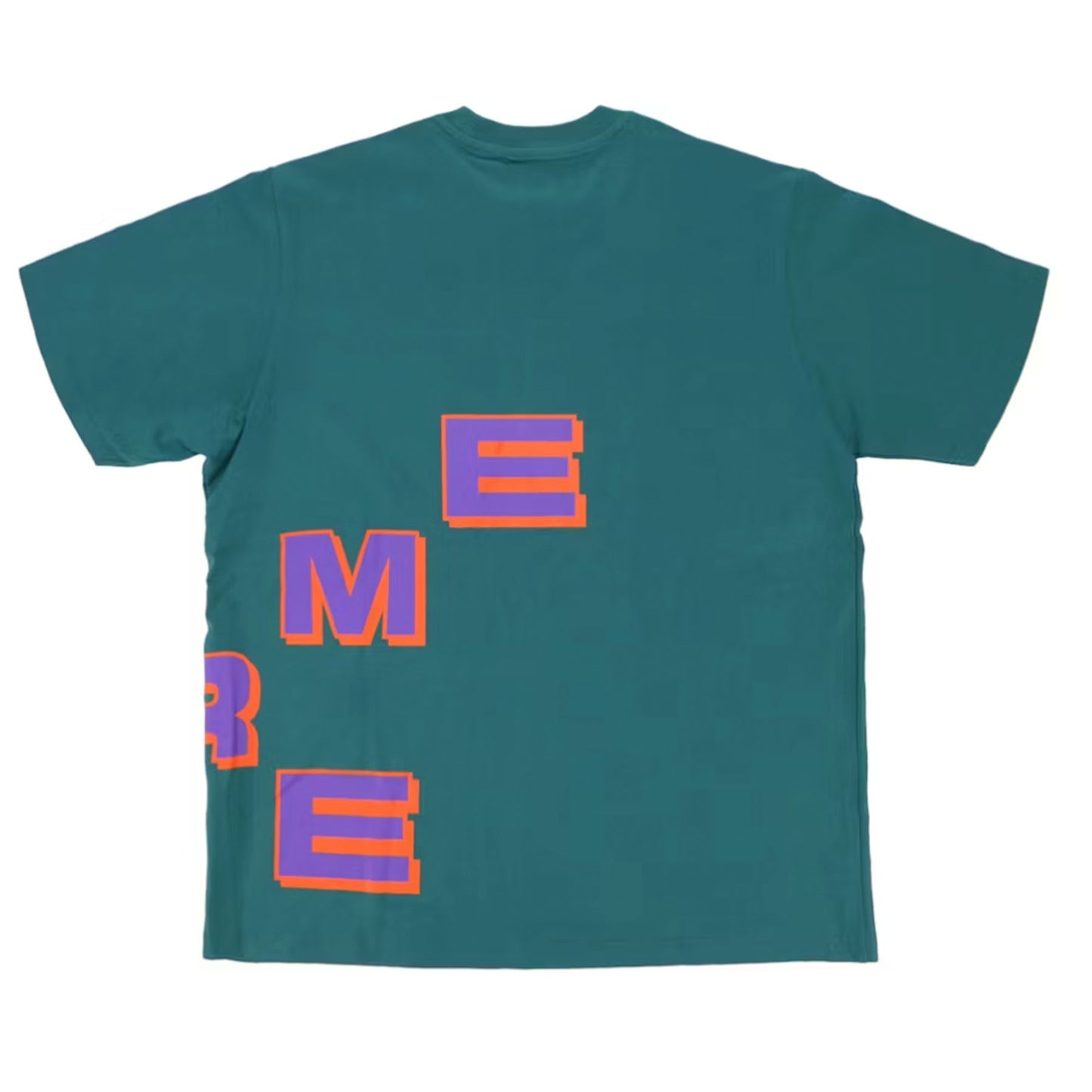 Supreme Stagger Tee Teal [USED] - L (Used)