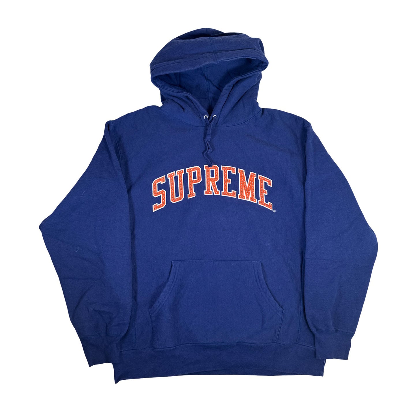 Supreme Stars Arc Hooded Sweatshirt Dark Royal [USED] - L (Used)