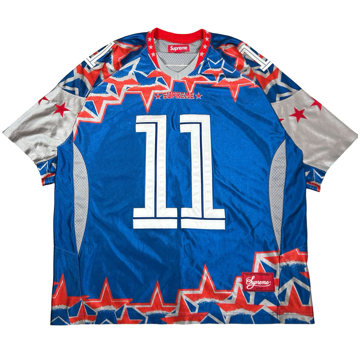 Supreme Stars Football Jersey Royal [USED] - M (Used)