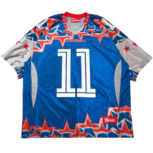 Supreme Stars Football Jersey Royal [USED] - M (Used)
