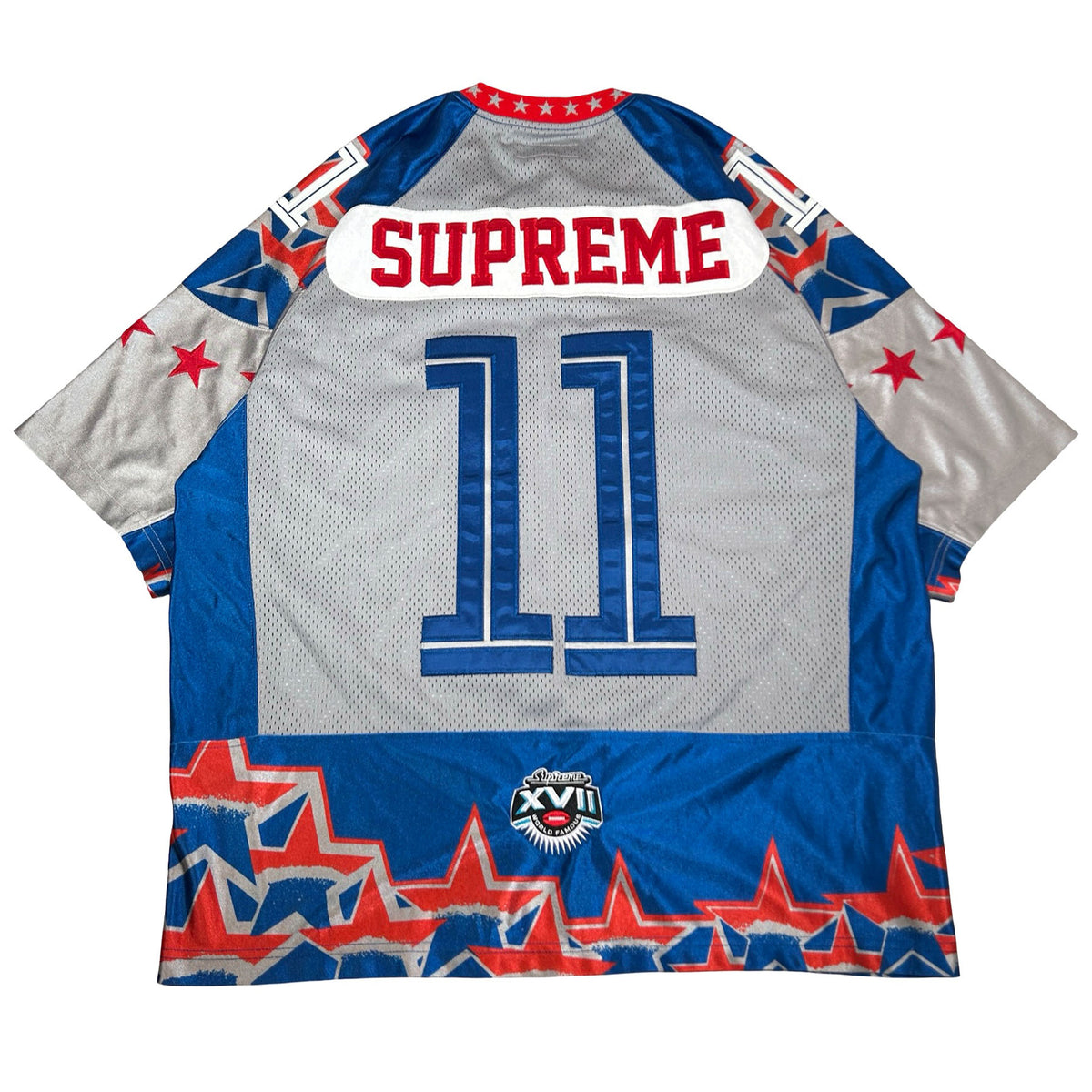 Supreme Stars Football Jersey Royal [USED] - M (Used)