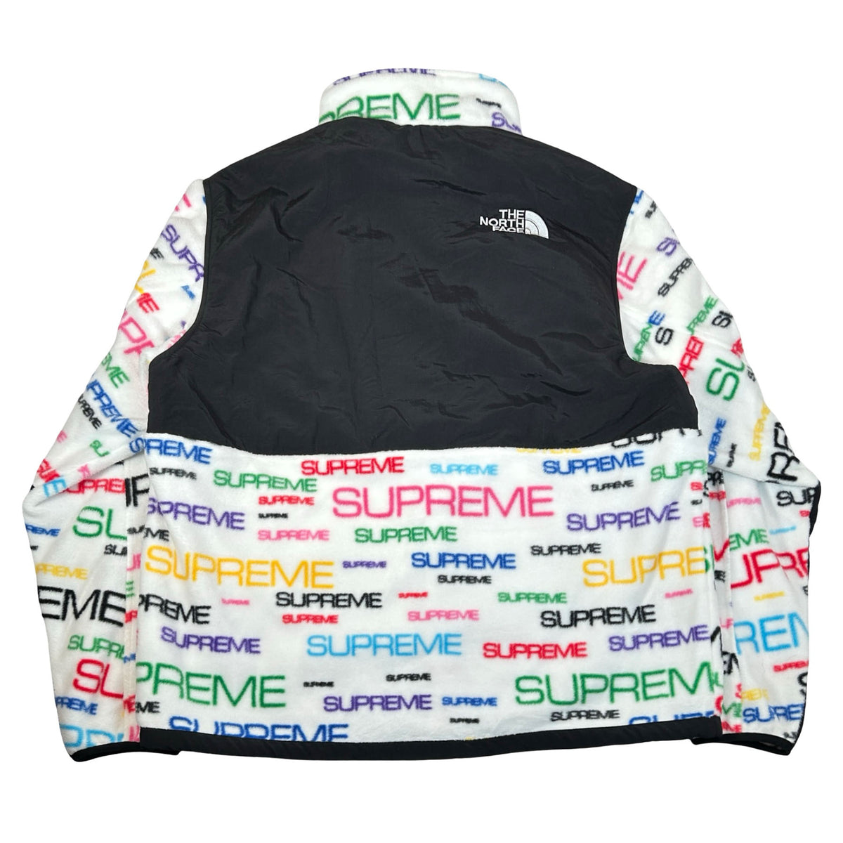 Supreme The North Face Steep Tech Fleece Jacket White [USED] - XL (Used)