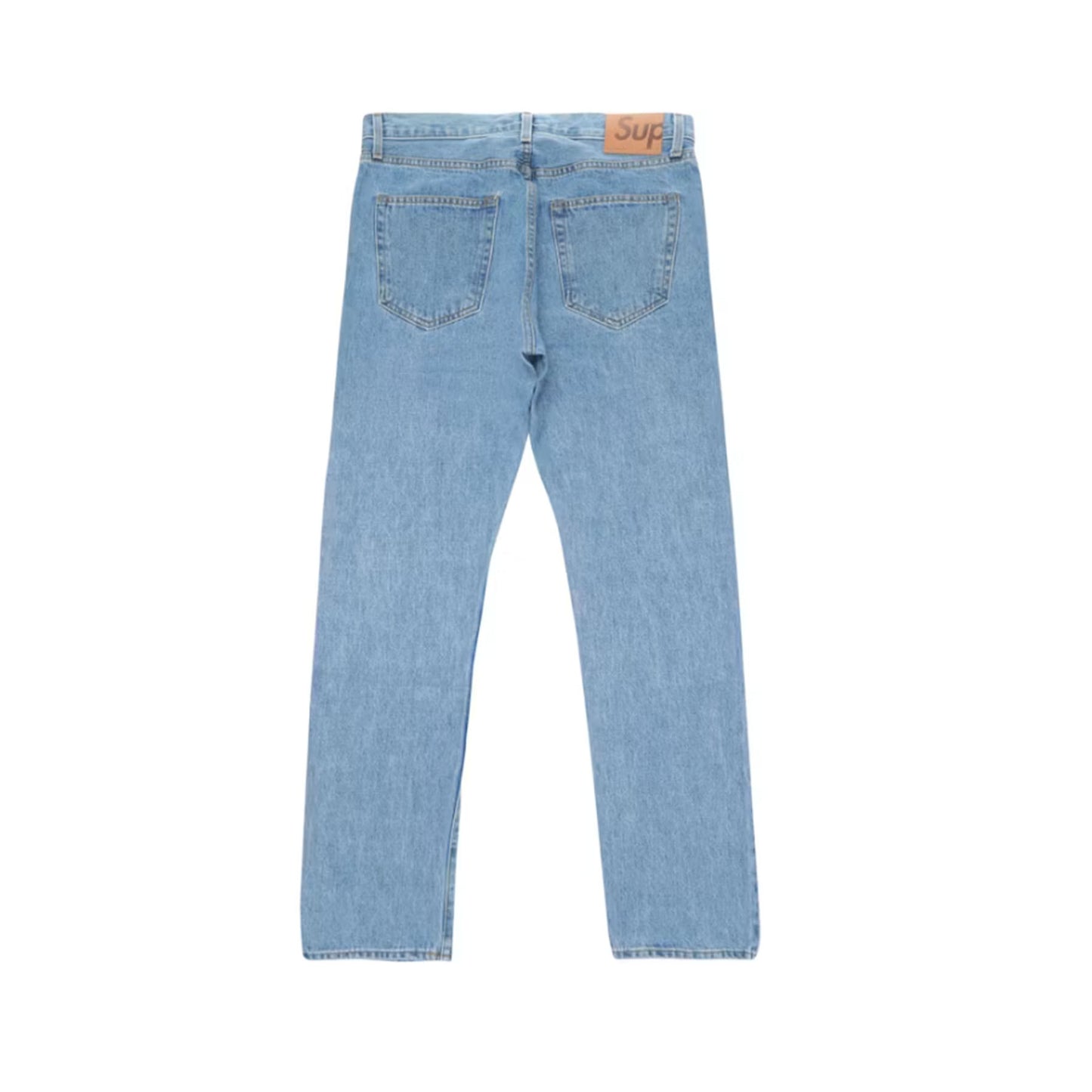 Supreme Stone Washed Slim Jeans Stone Washed Indigo [USED] - 32 (Used)