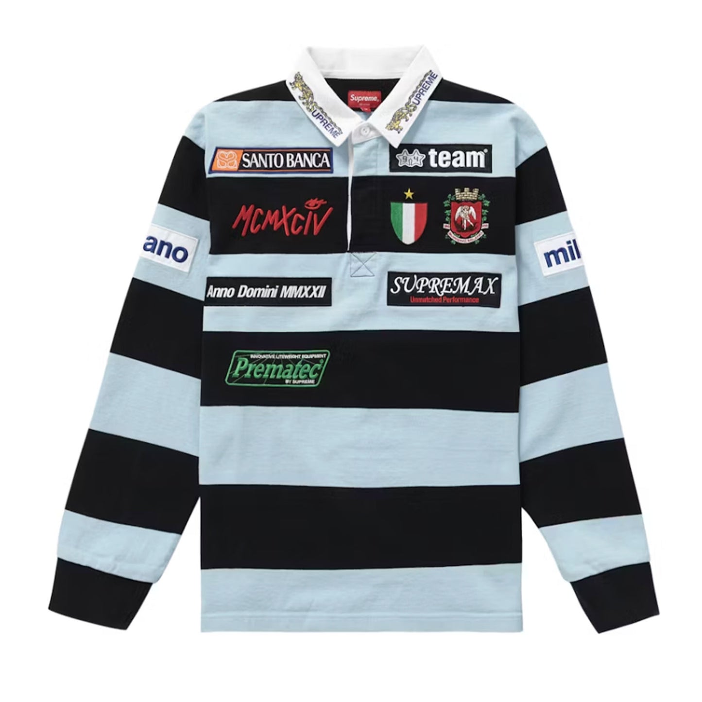 Supreme Stripe Rugby Black