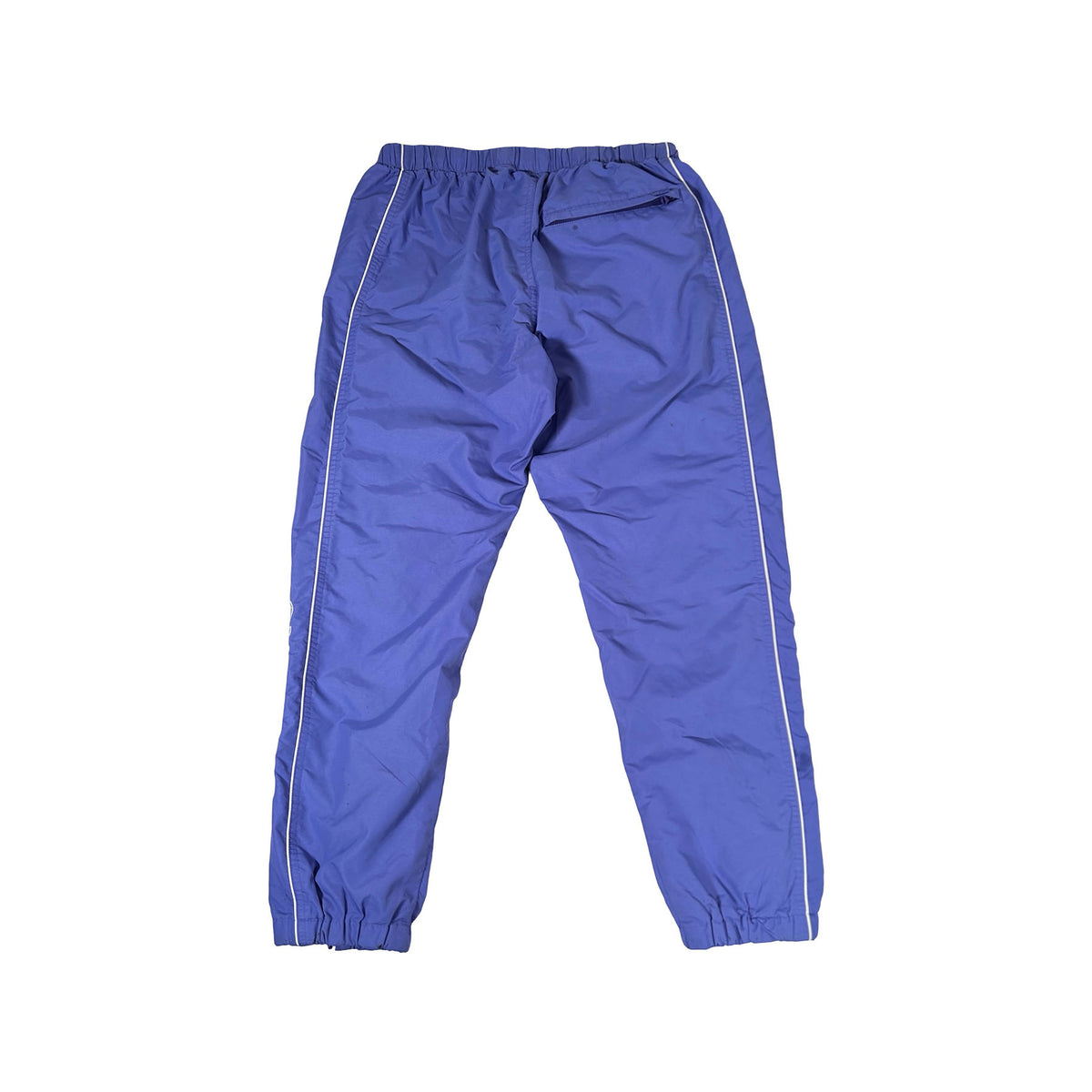 Supreme Striped Logo Warm Up Pants Purple [USED] - M (Used)