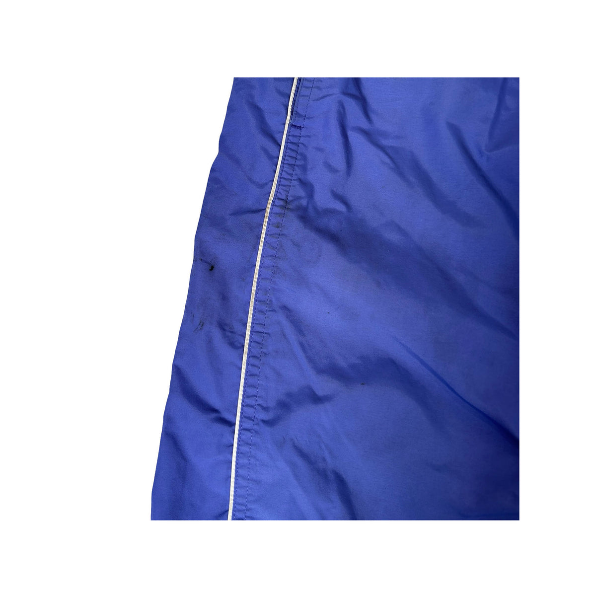 Supreme Striped Logo Warm Up Pants Purple [USED] - M (Used)