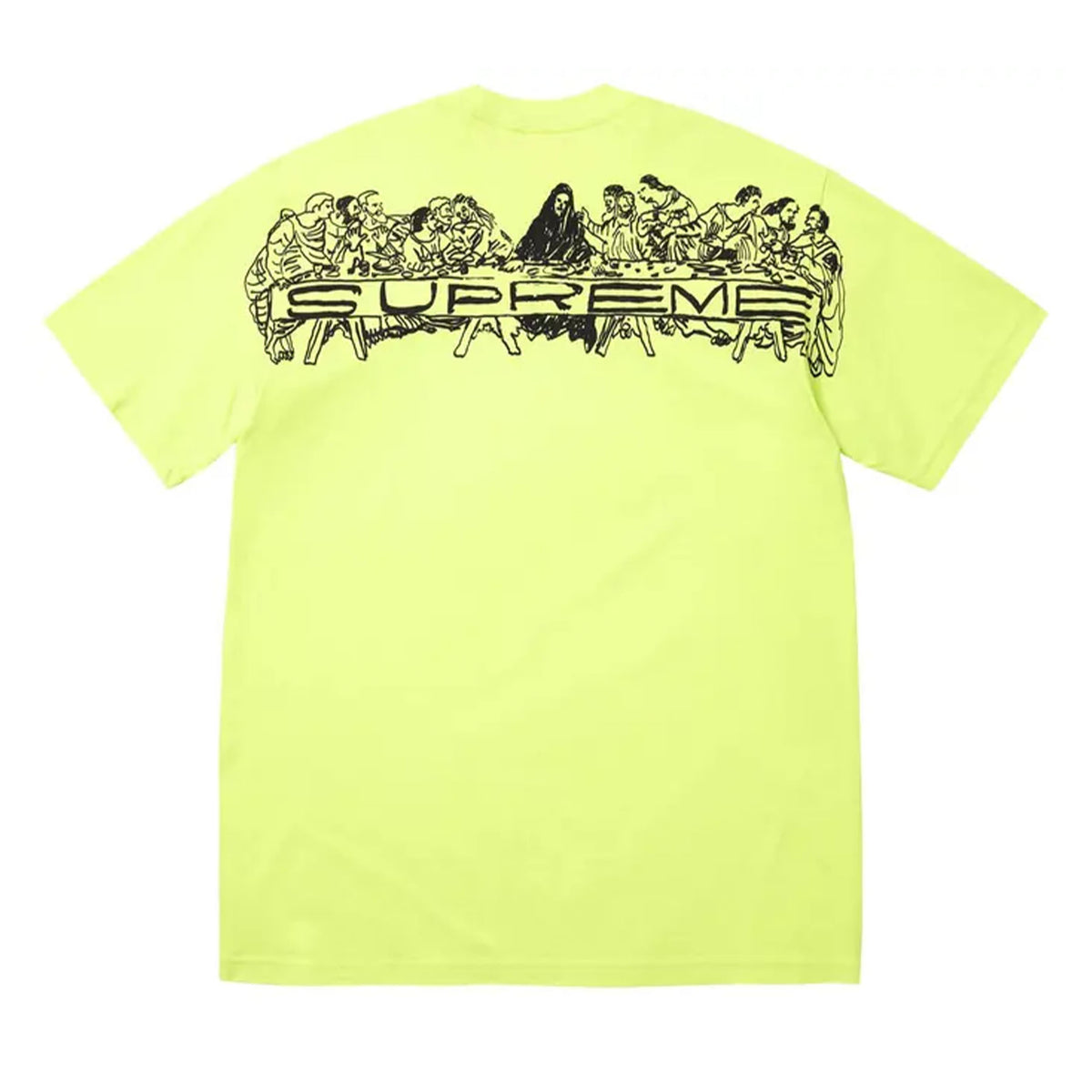 Supreme Supper Tee Bright Yellow