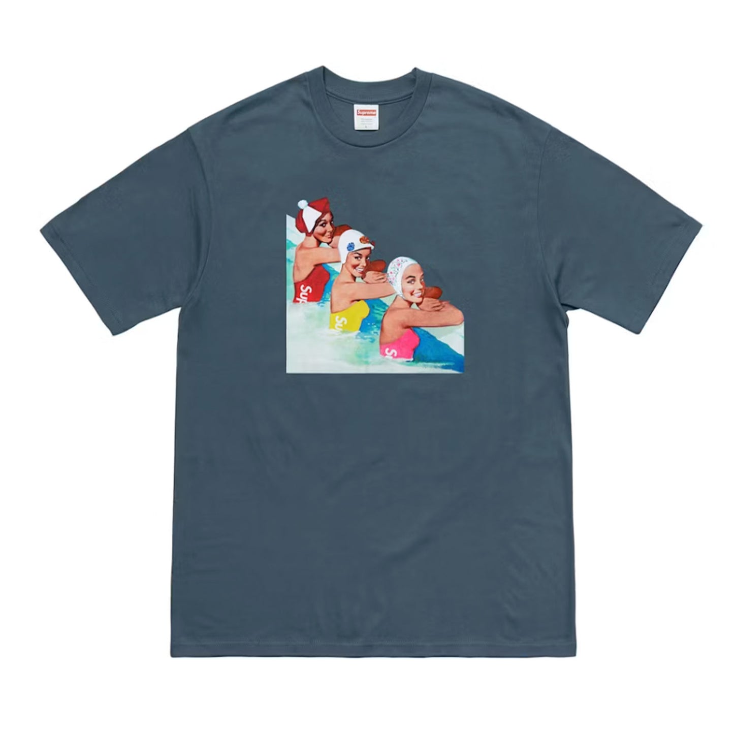 Supreme Swimmers Tee Dark Slate [USED] - XL (Used)
