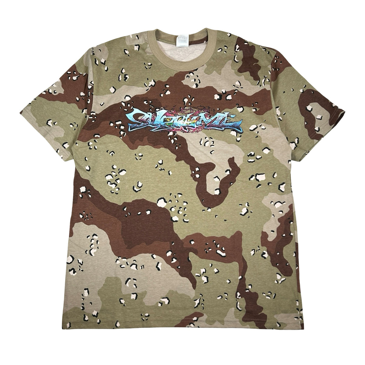 Supreme Tag Tee Chocolate Chip Camo [USED] - L (Used)